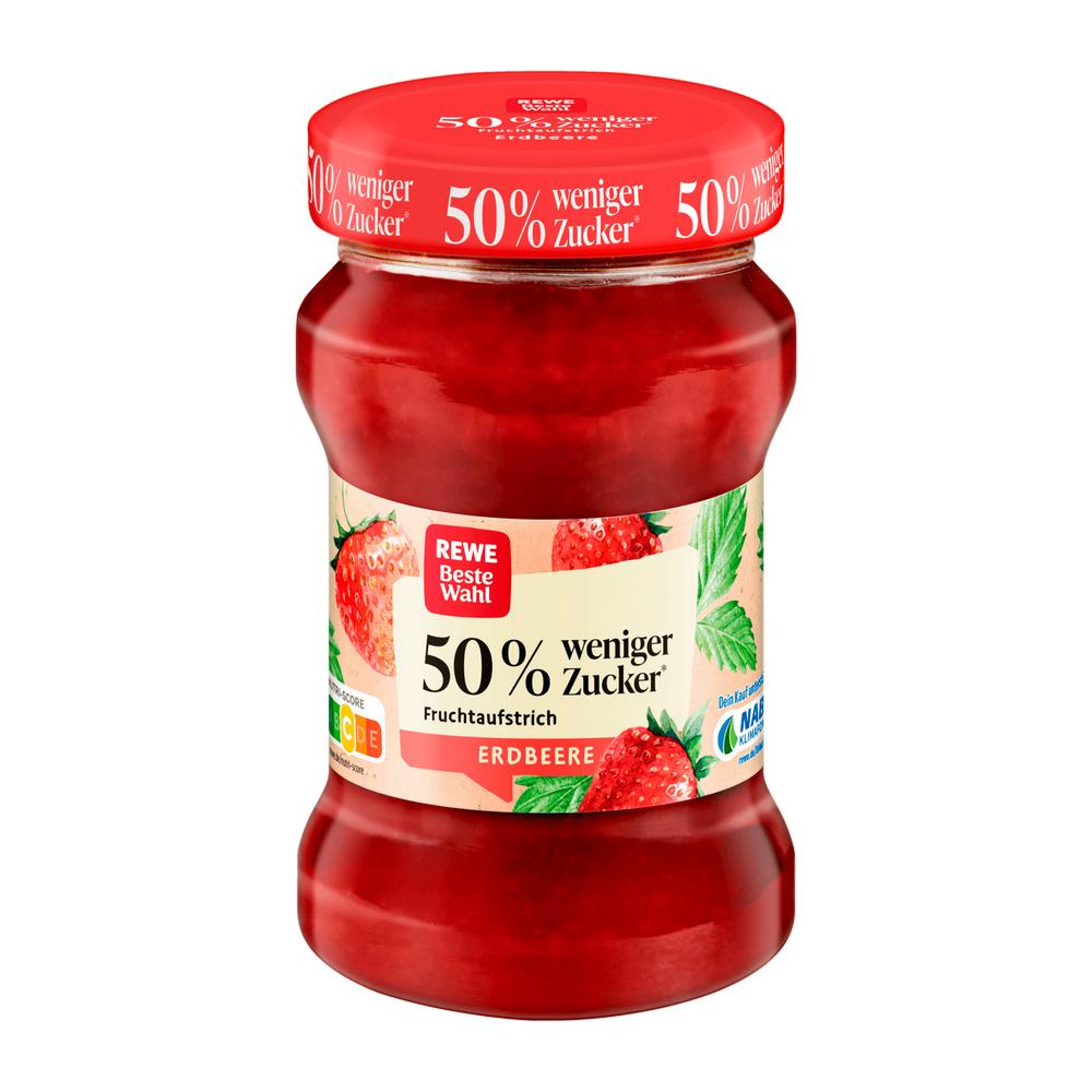 Джем клубничный Rebe 50% с пониженным содержанием сахара 300 г
