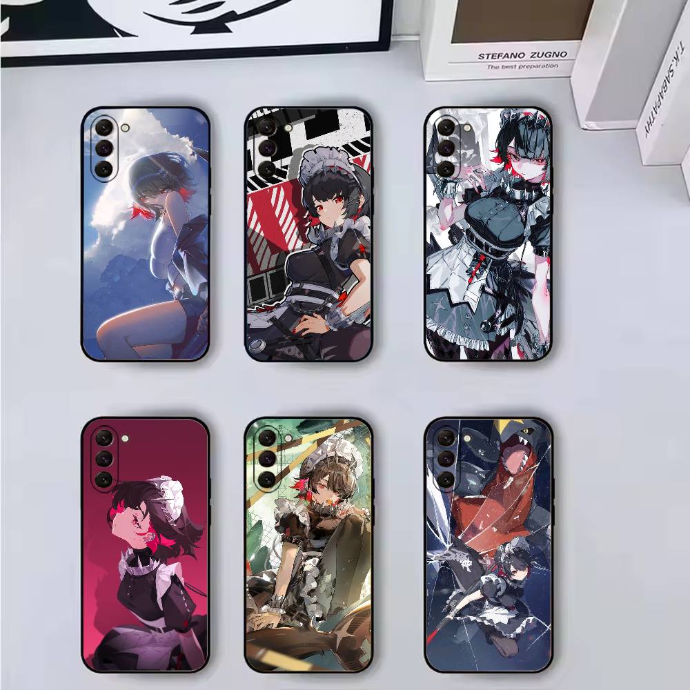Zenless Zone Zero E-Ellen Joe Phone Case For Samsung Galaxy A73,A72,A71,A70,A53,A52,A51,Others Soft Black Cover