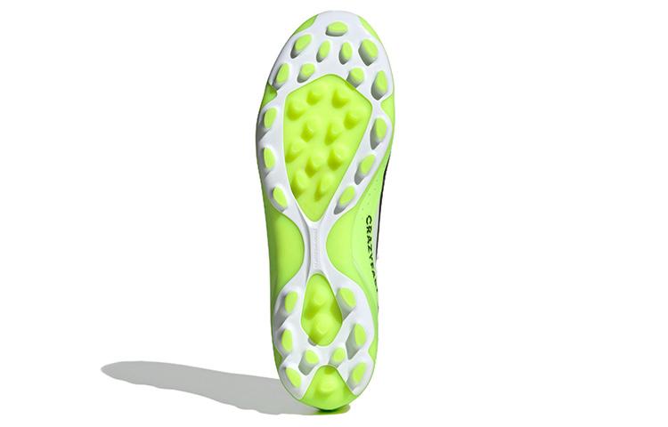 Men's Boots adidas Crazyflight X3 Artificial White Solar Green Grass Boots