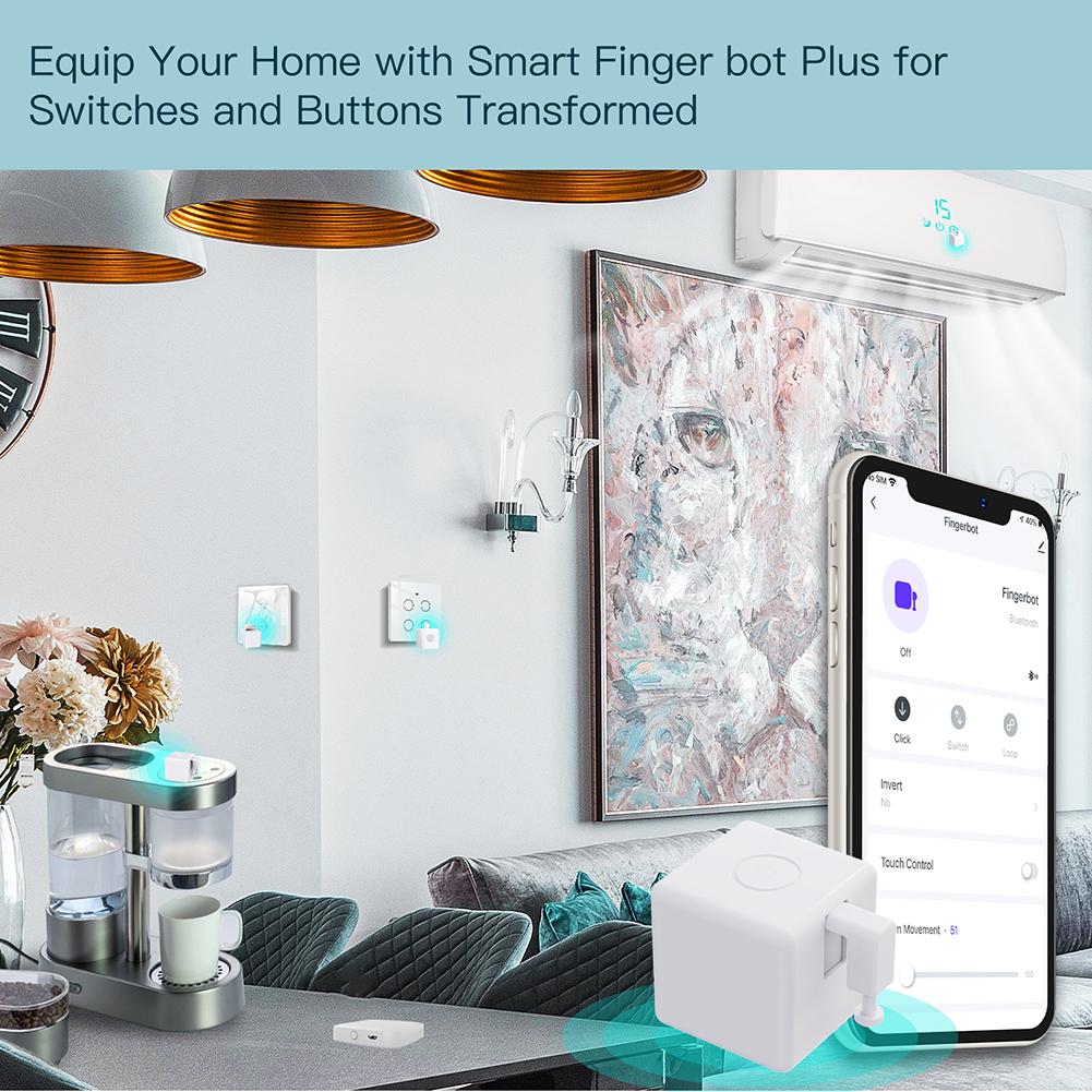 APP Bot Кнопкодавитель Совместимость с Bluetooth 4.2 Таймер Палец Умное Управление Голосовое Управление Умное Управление Умный Дом Принадлежности