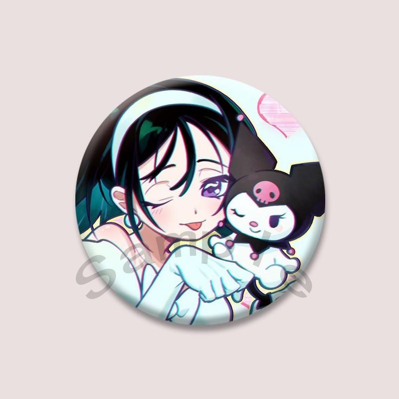 Anime Character Till Ivan Hyuna Sua Mizi Button Pins Cartoon Alien Stage Brooches Badge Backpack Shirt Accessories Jewelry Gifts