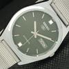 ВОССТАНОВЛЕННЫЕ ВИНТАЖНЫЕ SEIKO 5 AUTO 6309A ЯПОНИЯ МУЖСКИЕ D/D ЗЕЛЕНЫЕ ЧАСЫ 593c-a314829-9