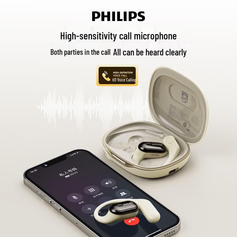 Philips TAT3759 Sport Over-Ear Bluetooth Earbuds