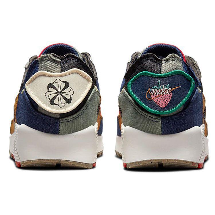 Nike Женские кроссовки Air Max 90 QS Legacy разноцветные белые DJ4878-400