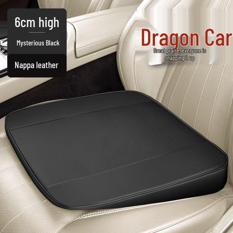 Наклонная подушка-бустер для автокресла для основного водителя - Дышащая, Нескользящая силиконовая конструкция для мужчин и женщин