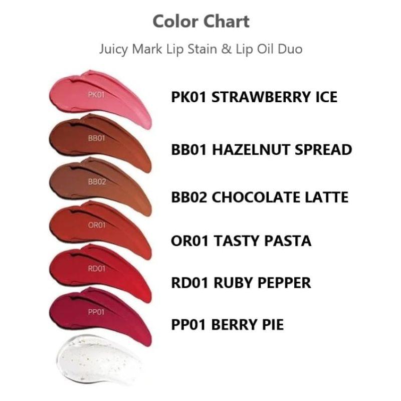 FOCALLURE - Juicy Lip Oil Duo - 3 Colors