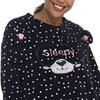 Foxbury Womens/Ladies Panda Twosie Pajamas Set