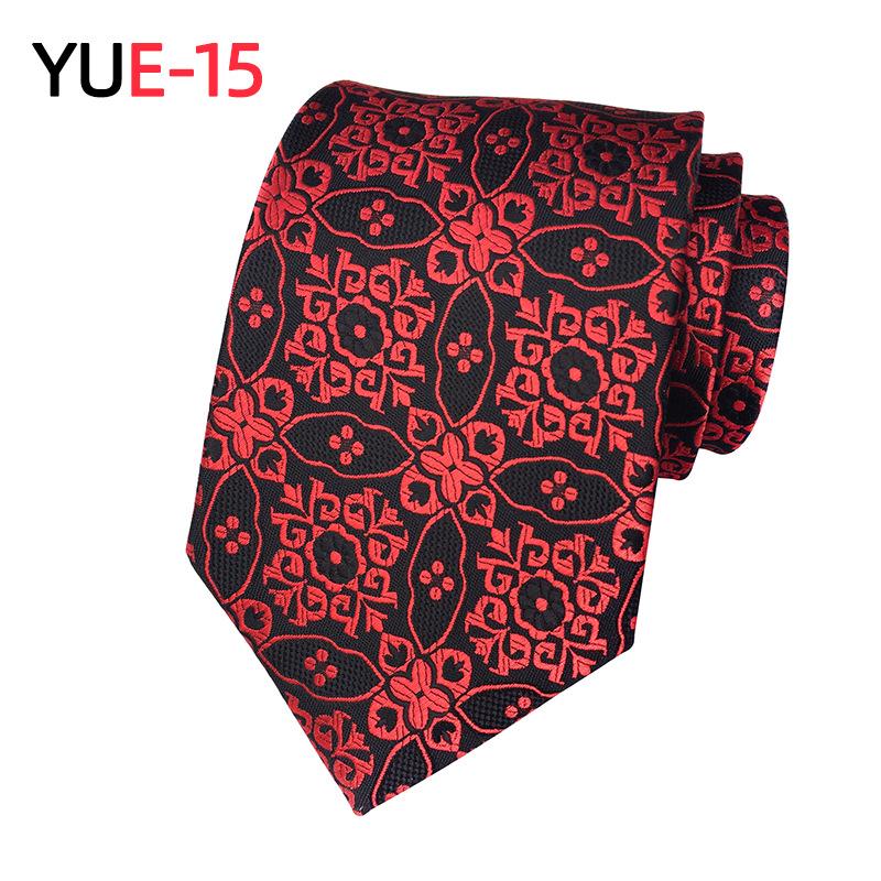 Галстук мужской с большим цветком из полиэстера и узором пейсли, модный, социальный, мужской галстук