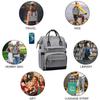 Men Women Fashion Business Computer Backpacks Travel Bags Purse Student Bookbag TeacherWork Backpack with USB Port 15.6-Inch Laptop Bag