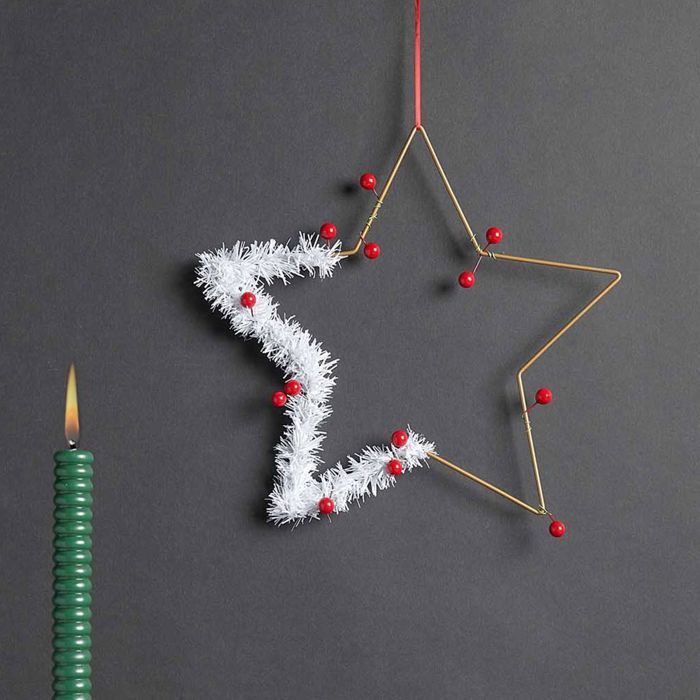 Guirlande sapin enneigé 3 cm x 2,5 m