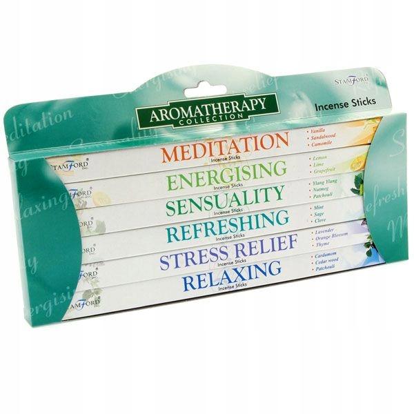 Stamford Incense Sticks - Aromatherapy Set 6 Fragrances
