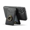 MAGKING K1 Series For Samsung Galaxy S25 FE Magnetic Case PC+TPU+PU Phone Cover with Card Holder