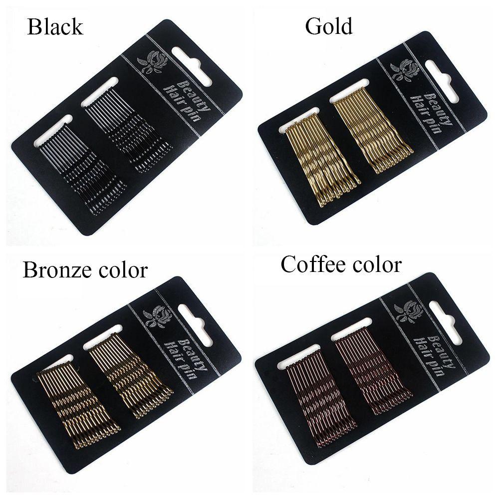 1Set(24PCS) Fashion Wave Salon Barrette Hairpin Hair Styling Clip Bobby Pin