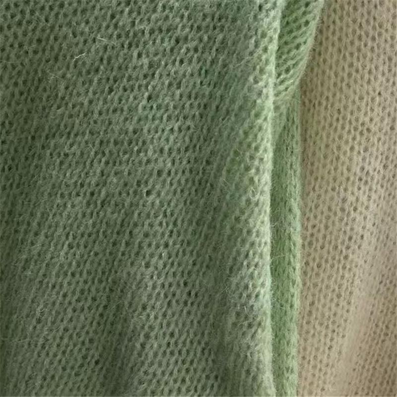 Женский вязаный кардиган с длинными рукавами, осенний, на шнуровке, однотонный, в ленивом нежном стиле, свободный, ранняя весна, вязаная куртка