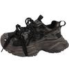 Gray Retro Feet Show Small Platform Dad Shoes Women's 2025 New Spring and Autumn Versatile Height Increase Casual Sports Shoes