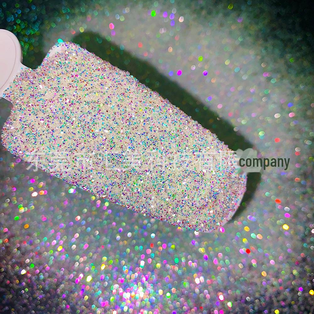 Пудра для ногтей Cross-Border Fine Flash Diamond Sea Salt, 50 г - фантазийный глиттер с эффектом зыбучих песков.