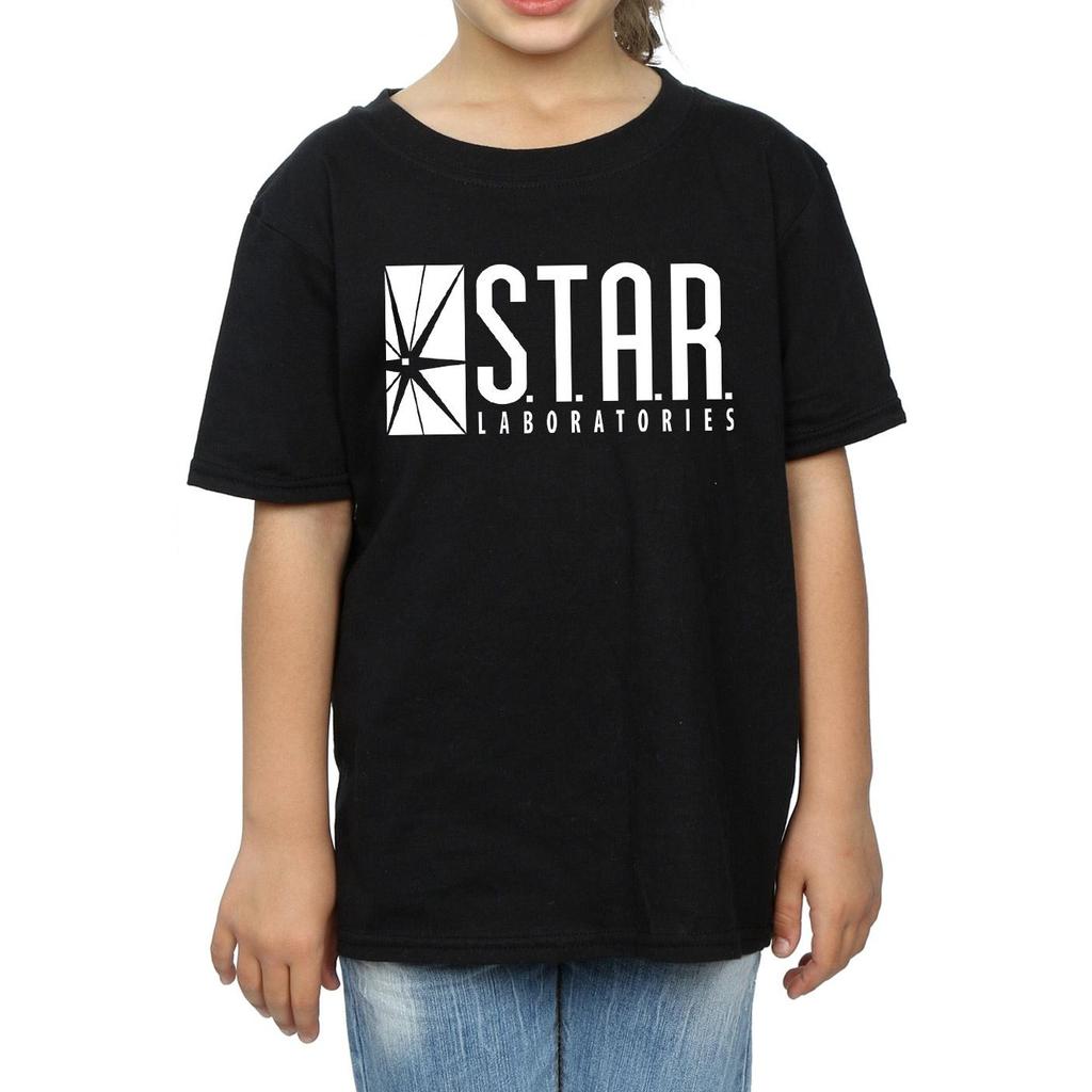 DC Comics Girls The Flash Star Labs Cotton T-Shirt