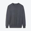 Septwolves Men's Cashmere Blend Round Neck Pullover Sweater