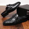 Fashion Summer Luxury Designer Mens Half Shoes Couple Casual Drag Loafers Leather Slippers Sandals Lazy Driving Shoes for Men Moccasins
