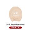 For Hyundai Car Logo Headrest Cover Dustproof Cover For Front Seat Head Rests I30 I20 IX35 I40 Tucson Getz Veloster Kona Elantra XX5