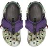 Bodega x Crocs All-Terrain "NICT-TECH" Клоги Нескользящие и Износостойкие Сандалии Унисекс Фиолетовый Зеленый