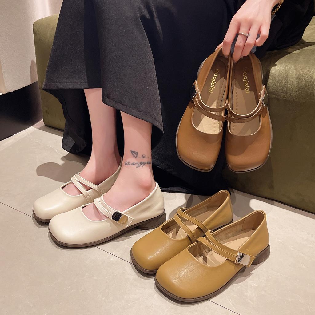 Новые туфли Мэри Джейн женские туфли на низком каблуке лодочки женские туфли-оксфорды с квадратным каблуком женские туфли на толстом каблуке балетки Zapatos Mujer