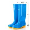 Высокие женские резиновые сапоги модные классические дождевые туфли для мамы кухня нескользящие износостойкие водонепроницаемые туфли женские резиновые сапоги комбинезон хлопковые туфли