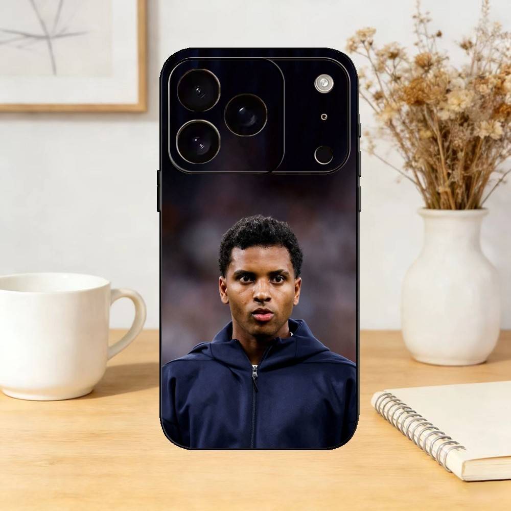 Чехол для телефона Rodrygo S-Silva de G-Goes Для iPhone 17,16,15,14,13,12,11 Plus,Pro,Max,Mini Силиконовый черный Мягкая накладка