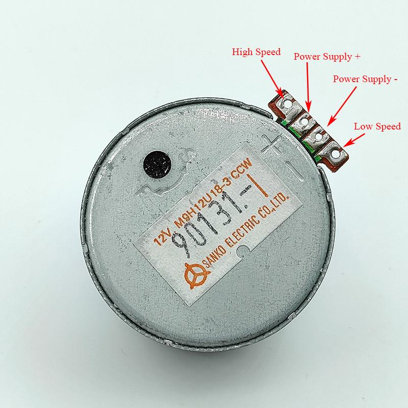 Micro 36MM SANKO EG-530YD-2BH Electric Motor DC 12V 2000-4000RPM CCW Capstan Tape Deck Audio Recorder Spindle Motor Gramophones