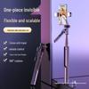 Portable Selfie Stick & Live Streaming Stand for Outdoor Photography and Video Recording