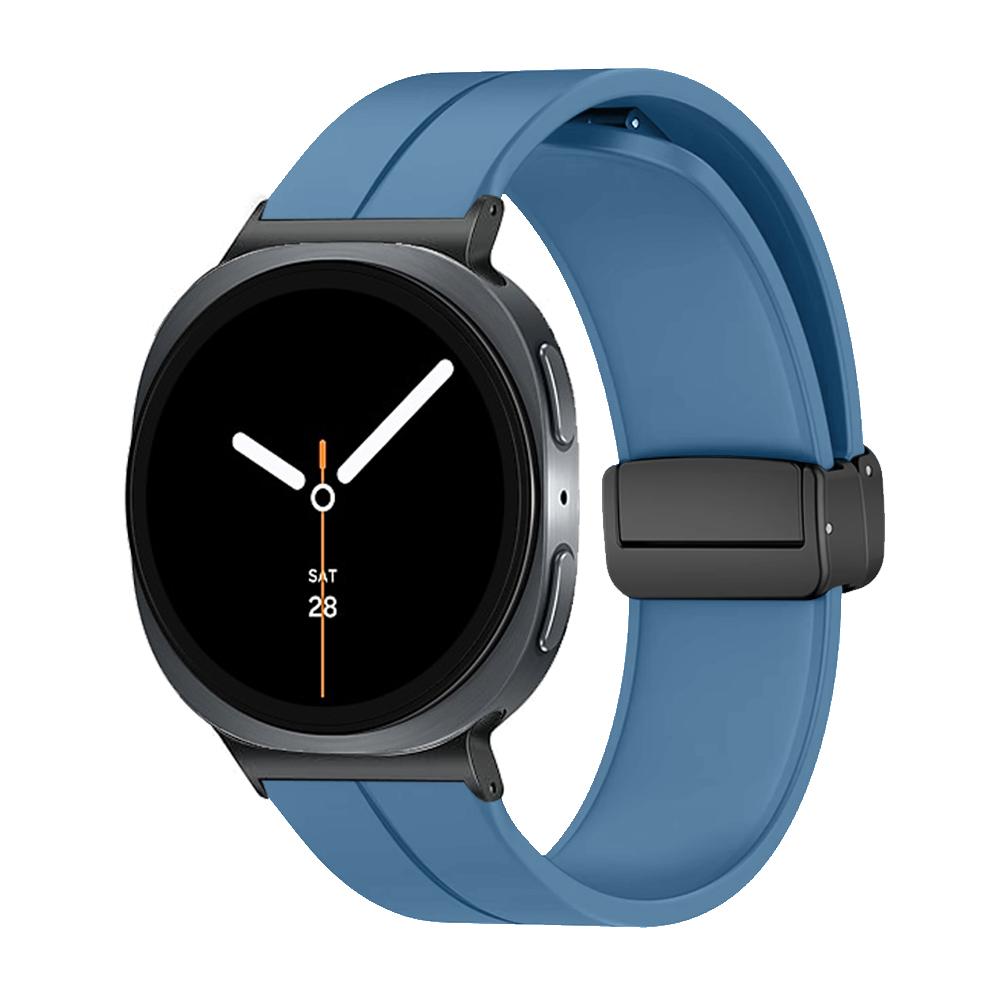 Ремешки Для Samsung Galaxy watch 8/8 classic 46мм 44мм 40мм Спортивный Силиконовый Наручный Магнитный Браслет Ремешок Galaxy watch Ultra
