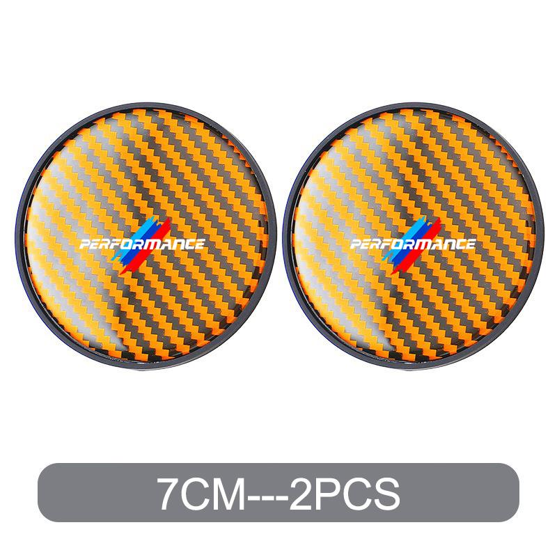 Car Water Coaster Cup Carbon Fiber Drink Anti-slip Pad Accessories For BMW X1 X2 X3 X4 X5 X6 X7 G20 G30 6GT E46 E90 E60 F10 E39 xg1