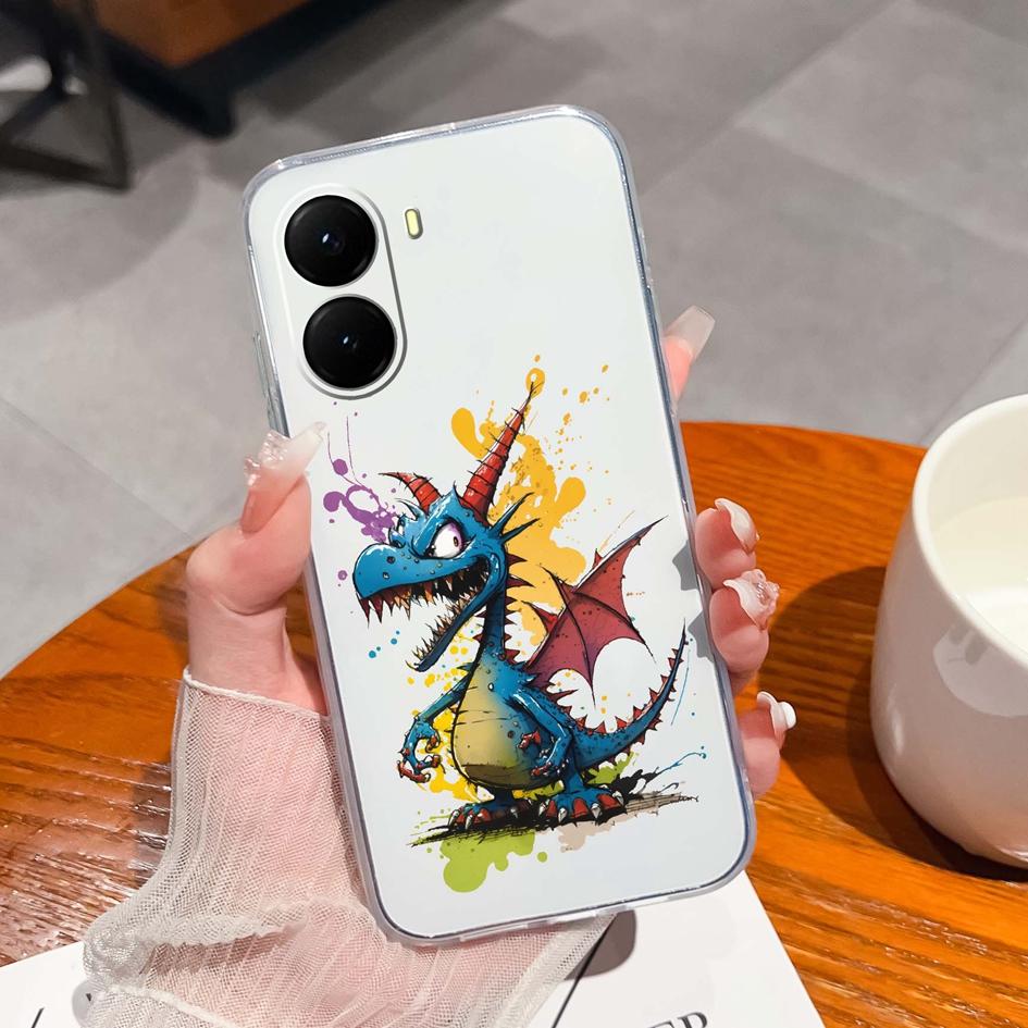 Для Xiaomi Poco X7 X6 M6 14T Pro Poco C71 C75 Xiaomi15 чехлы для телефонов Чехлы Изысканные пейзажи Ударопрочный жидкий силикон мягкий для Xiaomi Shell Bumper