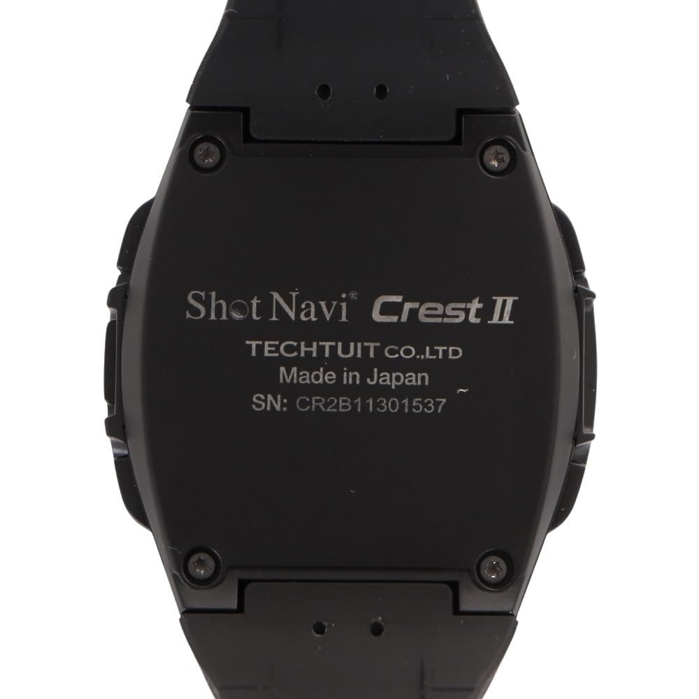 Shot Navi Crest2 MIP Сделано в Японии Сертифицированный GPS Гольф Гольф Соревнование Высота Прицеливание Смартфон Динамичный Зеленый Фарватер Зеленый Совместимый с