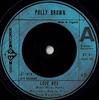 7inch Record POLLY BROWN - Love Bug GT61 GTO 1976 UK Soul/Funk Used