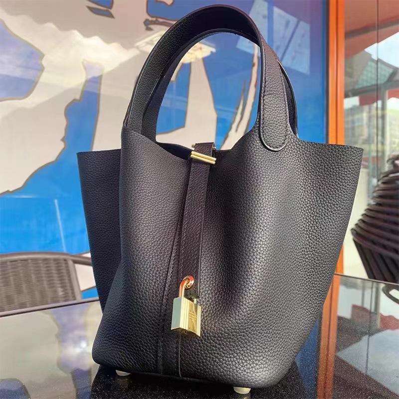 Высококачественная полуручная плетеная сумка-корзина из растительных волокон togo первый слой коровья кожа commuter bag натуральная кожа портативная сумка-ведро женская 18 см