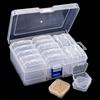 27pcs/15pcs Storage Box Nail Art Jewelry Earring Box Plastic DIY Diamond-Painting Storage Box