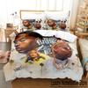 Rapper Lil Baby Bedding Set Boys Girls Twin Queen Size Duvet Cover Pillowcase Bed Boys Adult Fashion Home Textileextile