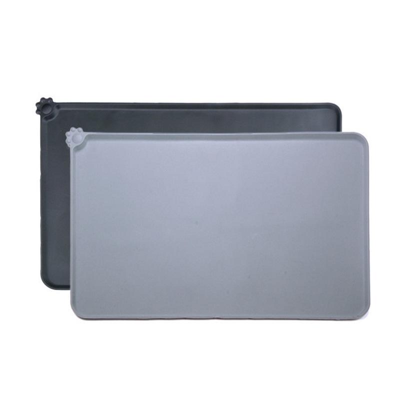 Силиконовый нескользящий герметичный коврик для кормления собак и кошек