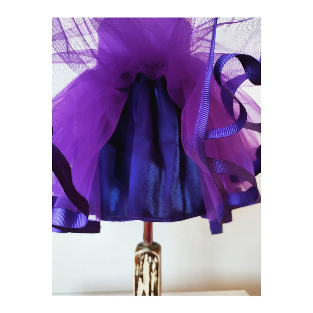 Юбка-пачка из тюля с красной подкладкой для девочек, 29 октября, Blackpink, Хэллоуин, среда