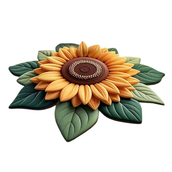 3D Flower Floor Mat Absorbent Large Flower Area Rug Non-Slip Bathroom