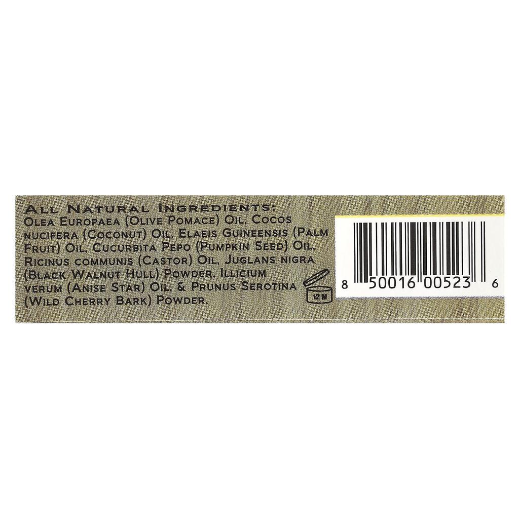 Honest Amish Handmade Bar Soap, Fisherman's Licorice, 1 Count