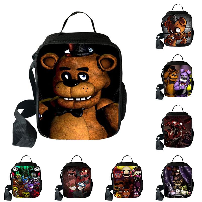 Универсальная сумка-холодильник Five Nights At Freddy's для детей и взрослых с ручкой