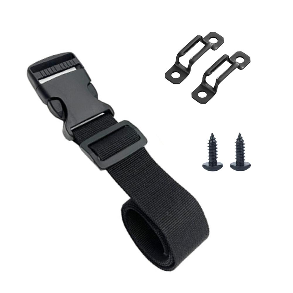 1pc RV Gas Bottle Battery Securing Black Retaining Strap Fixed Brackets For Caravan Motorhome VW Camper RV Accessories