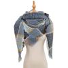 Women's Shawl New Scarf Autumn and Winter Large Plaid Triangle Scarf