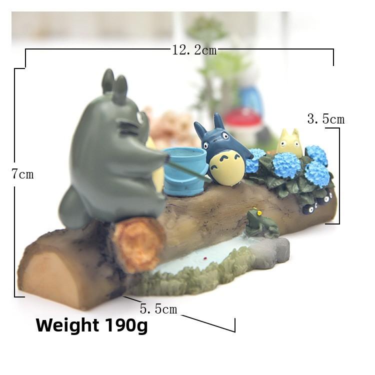 Totoro Four Seasons Scene Model Resin Craft For Home Decor
