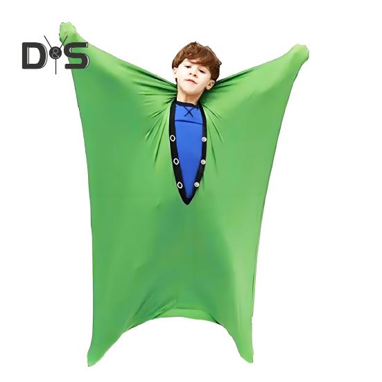 Детские носки с динамическим движением и сенсорным эффектом для мальчиков и девочек, успокаивающие носки для тела, снимающие беспокойство и стресс, детские носки-обертывания для всего тела, успокаивающее терапевтическое одеяло