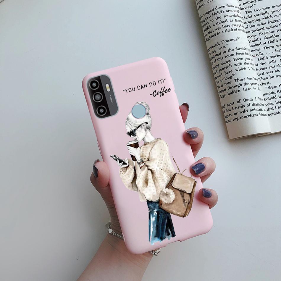 Чехол для OPPO A53S 2020 Мультяшный Coque Сердце Нарисованный Силиконовый Задняя Панель Телефона Для oppo a53s A 53s A53 s oppoa53 2020 Чехол-Ракушка