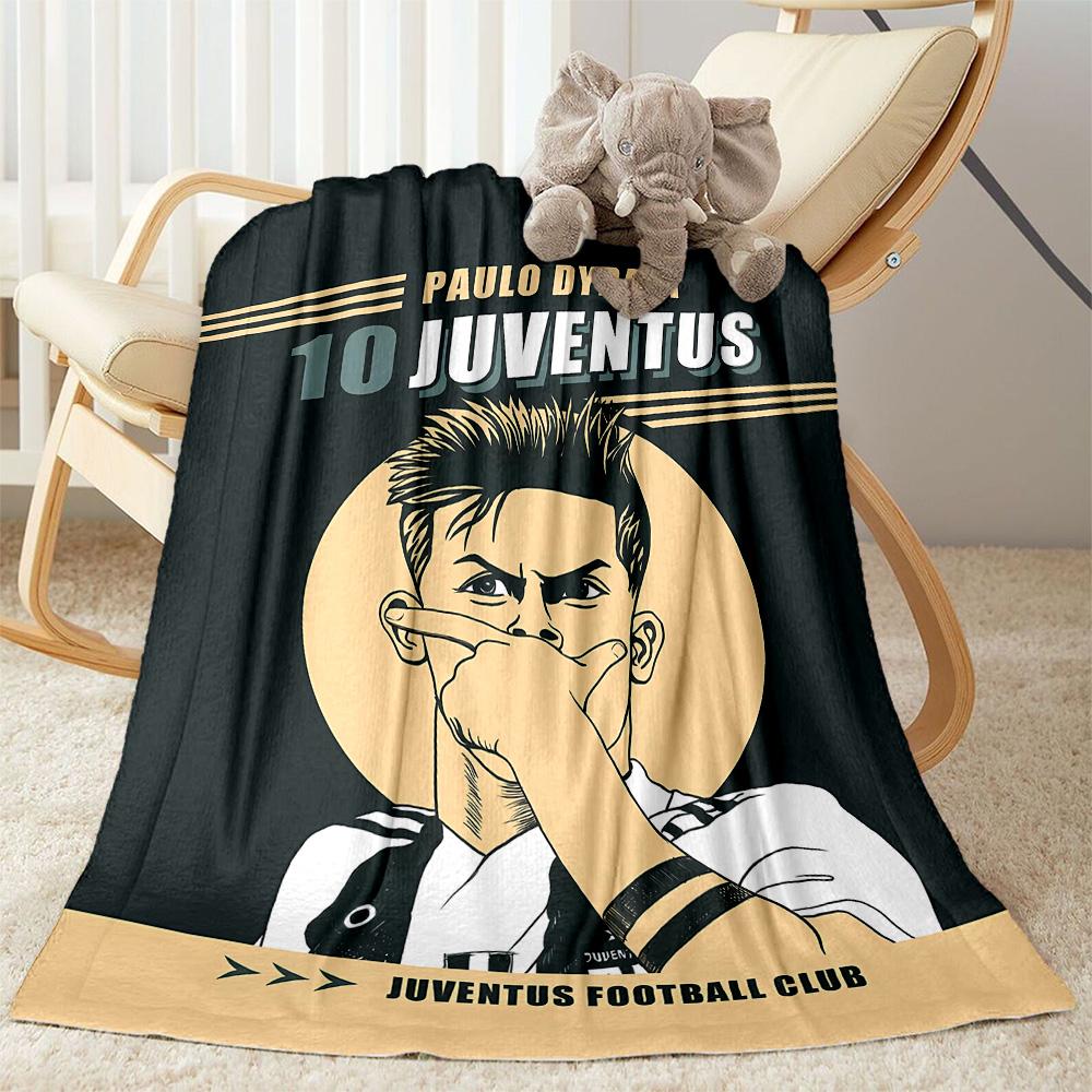 Ronaldo's Legacy In Red Flannel Blanket-Soft and Suitable for Sofas,Beds,Offices,Travel,All Seasons,Great Gift for Holidays and Birthdays.