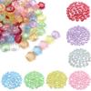 8 Colors Beads Ocean Style Jewelry AB Shell Loose Beads Acrylic Beads Mix Style Shell Acrylic Beads Acrylic DIY Necklace Handmade Accessories Jewelry